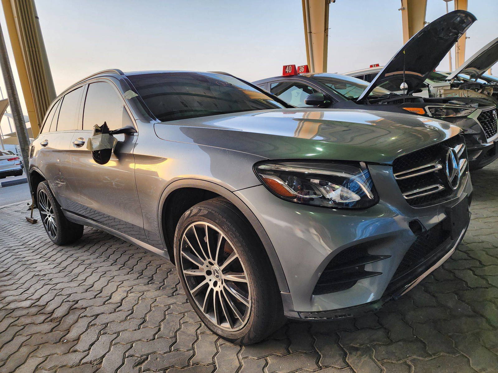 2017 MERCEDES BENZ GLC-300 — 89249 Miles — Lot 39327774 — Main - Marhaba Auctions Used Cars - Image 4