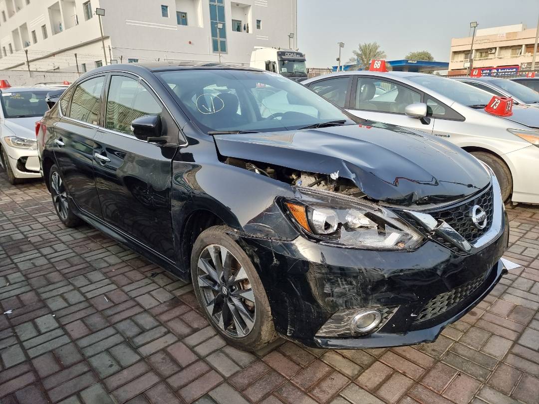 2019 NISSAN SENTRA — 98407 Miles — Lot 215487 — Ind. 12 - Marhaba Auctions Used Cars - Image 3