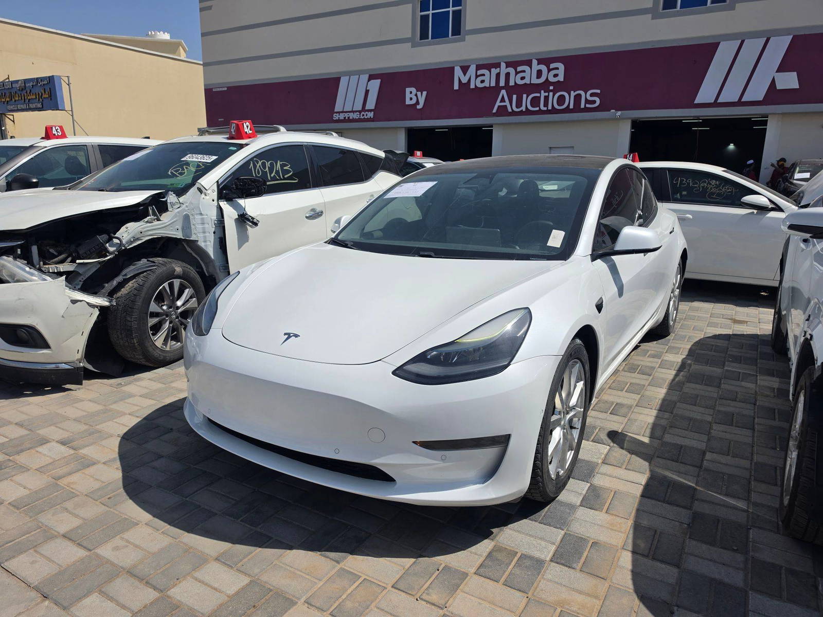 2021 TESLA MODEL 3 — 60343 KM — Lot 51440935 - Marhaba Auctions Used Cars - Image 3