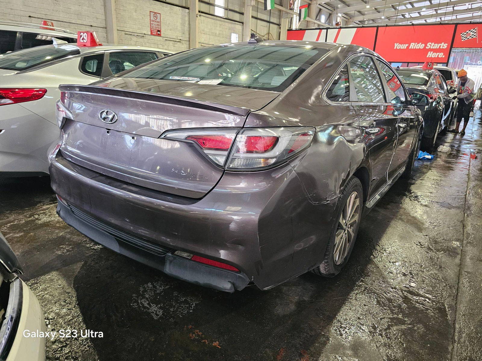 HYUNDAI SONATA 2017 - Marhaba Auction Used Cars - Image 3