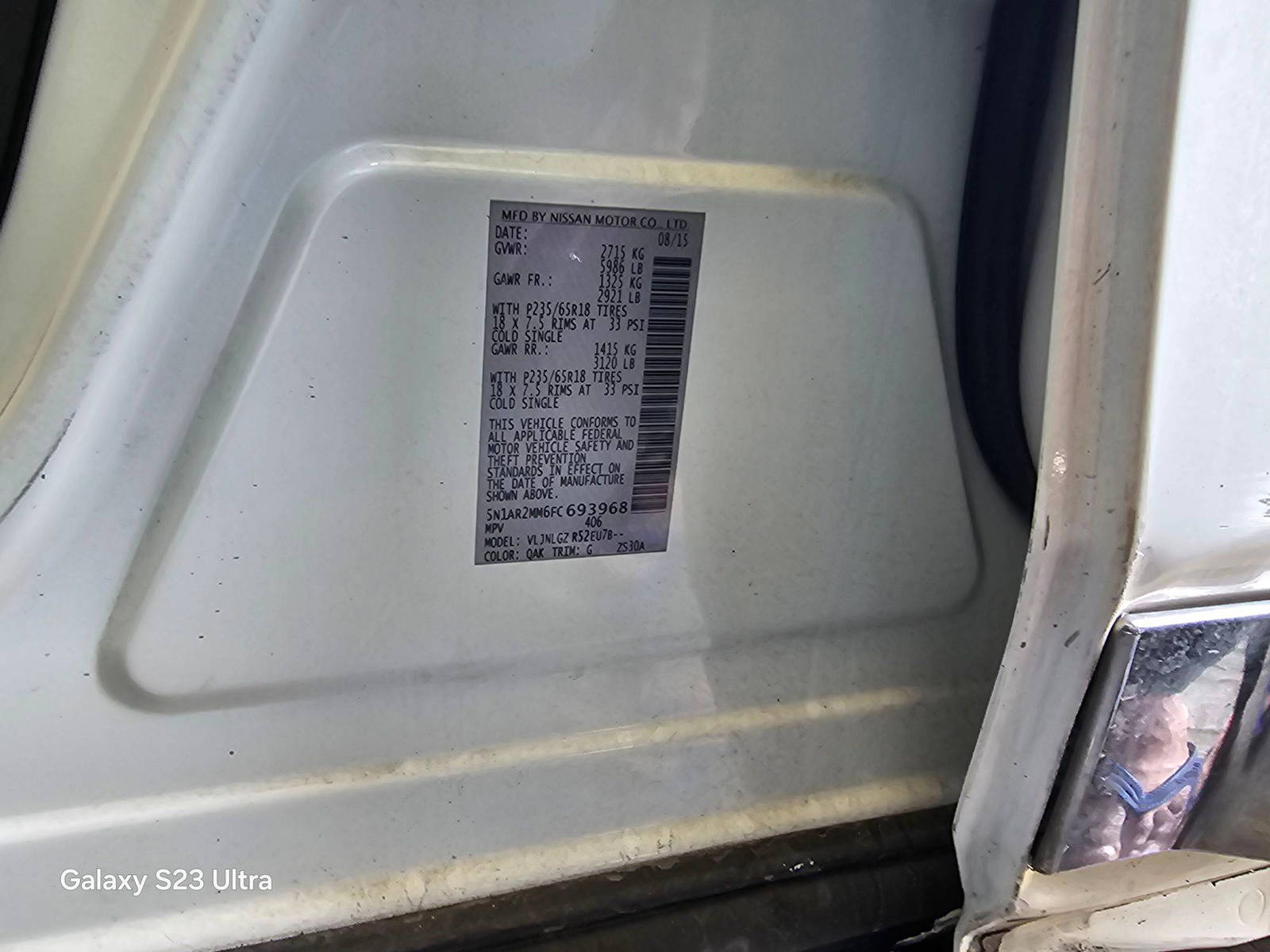 NISSAN PATHFINDER 2015 - Marhaba Auction Used Cars - Image 8