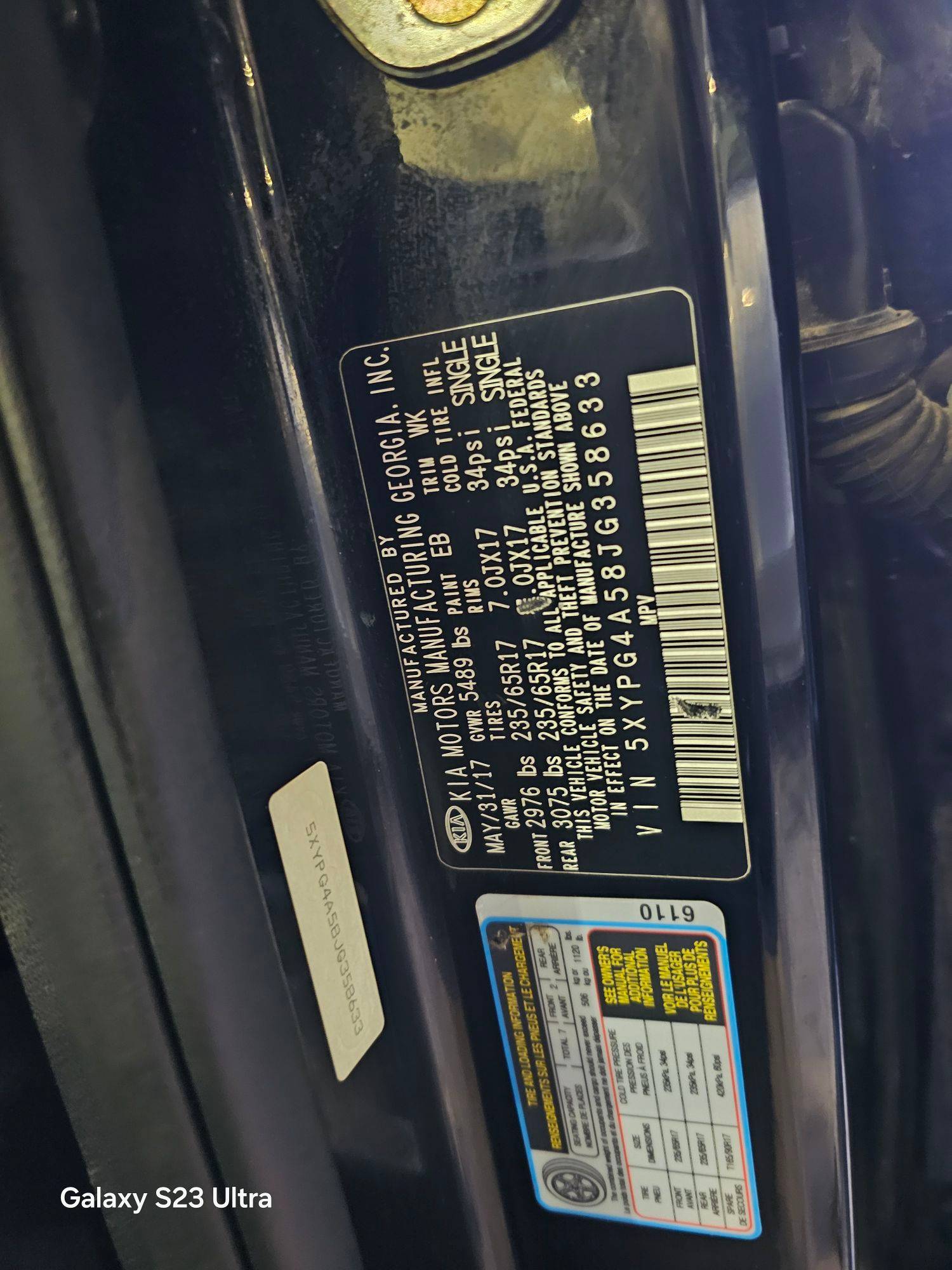 KIA SORENTO 2018 - Marhaba Auction Used Cars - Image 9