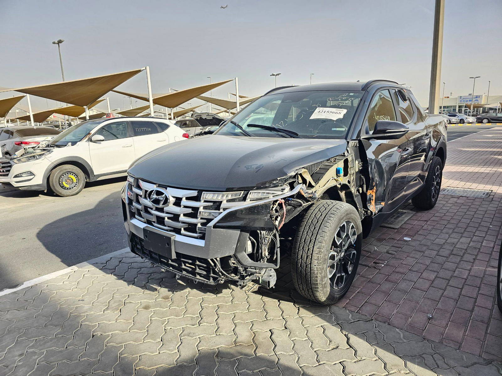 2023 HYUNDAI SANTA CRUZ — sold — 68210 Miles — Lot E5PH054650 — Souq - Marhaba Auctions Used Cars - Image 3