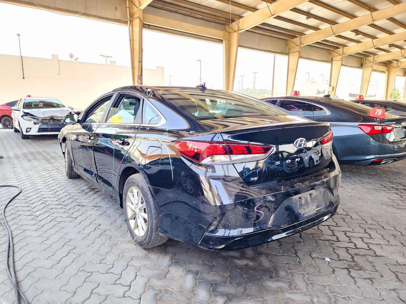 2019 HYUNDAI SONATA — 44220 Miles — Lot 3KH741033 — Main - Marhaba Auctions Used Cars - Image 3
