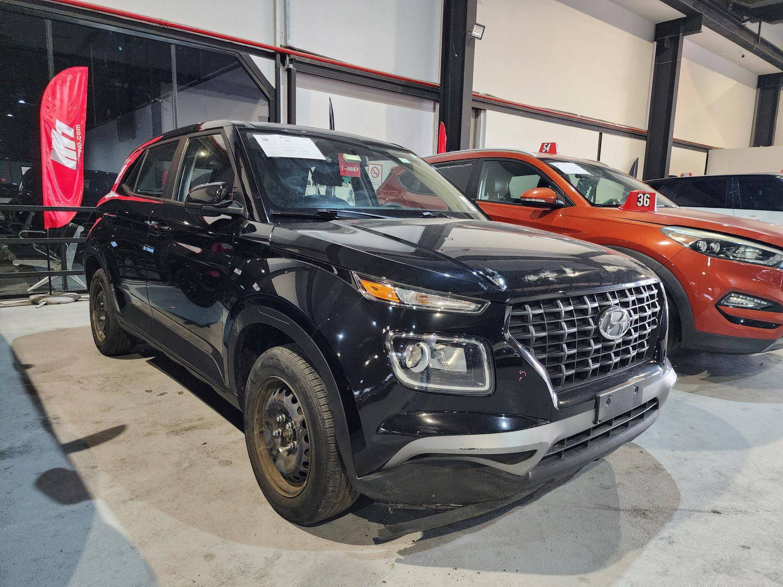2021 HYUNDAI VENUE SEL — 111018 KM — Lot 106554 — Main - Marhaba Auctions Used Cars - Image 3