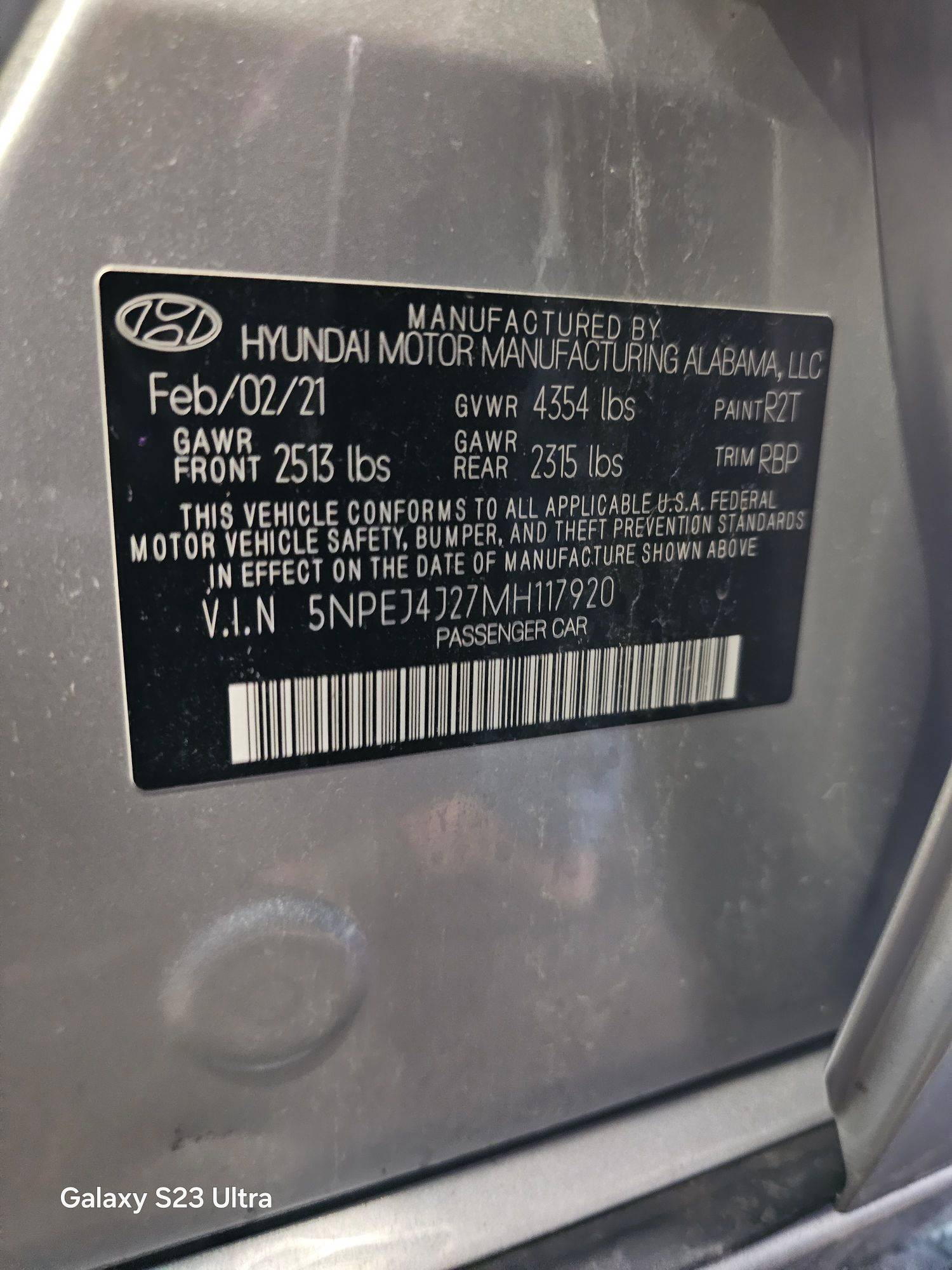 HYUNDAI SONATA 2021 - Marhaba Auction Used Cars - Image 9