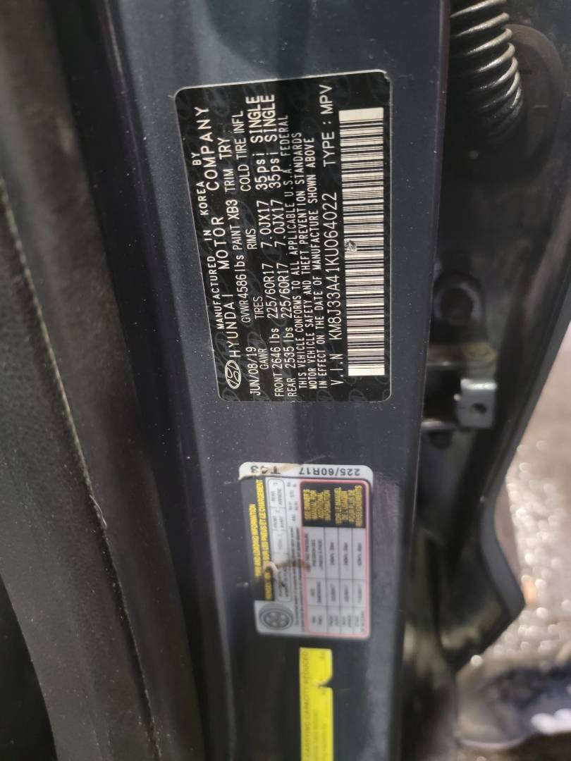 HYUNDAI TUCSON 2019 - Marhaba Auction Used Cars - Image 8