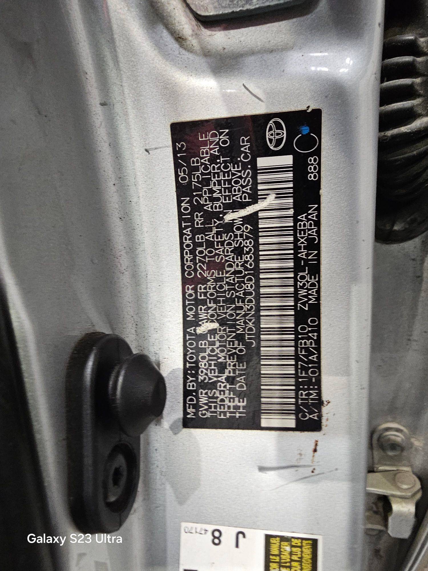 TOYOTA PRIUS 2013 - Marhaba Auction Used Cars - Image 10