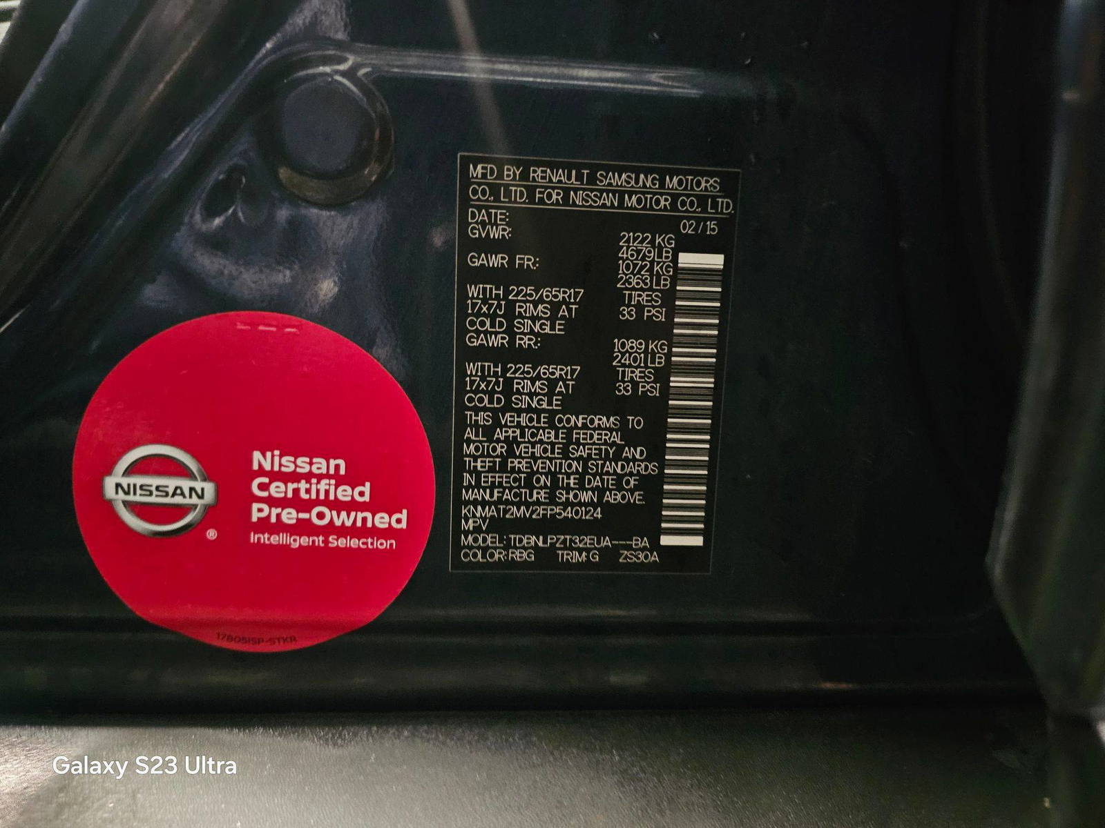 NISSAN ROGUE 2015 - Marhaba Auction Used Cars - Image 9