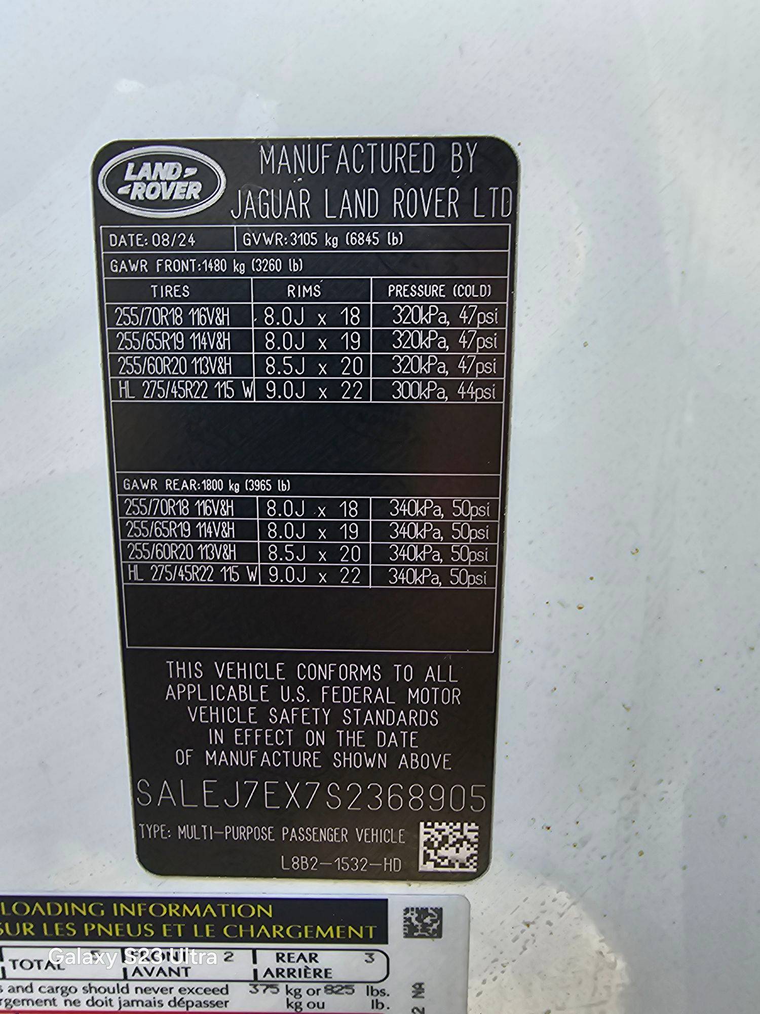 LAND ROVER DEFENDER 110 S 2025 - Marhaba Auction Used Cars - Image 11