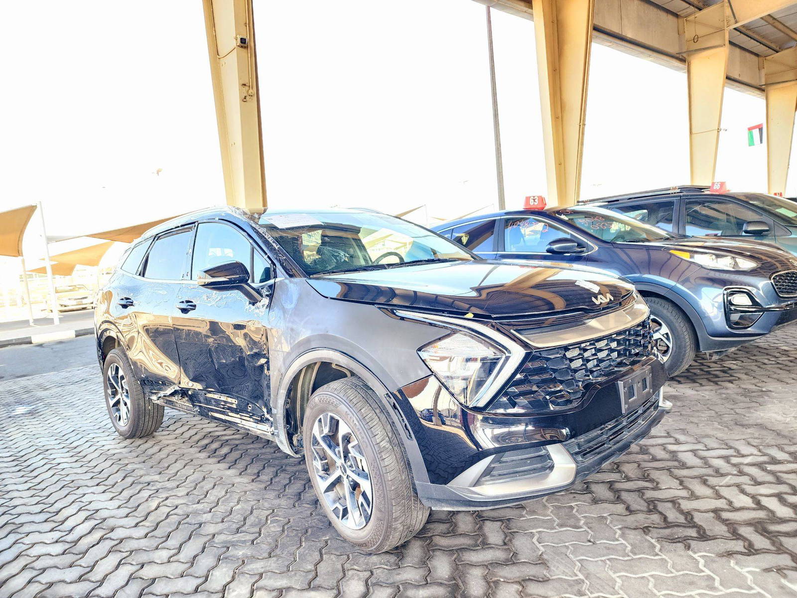 2023 KIA SPORTAGE — 12117 Miles — Lot CAF4PG057567 — Main - Marhaba Auctions Used Cars - Image 3