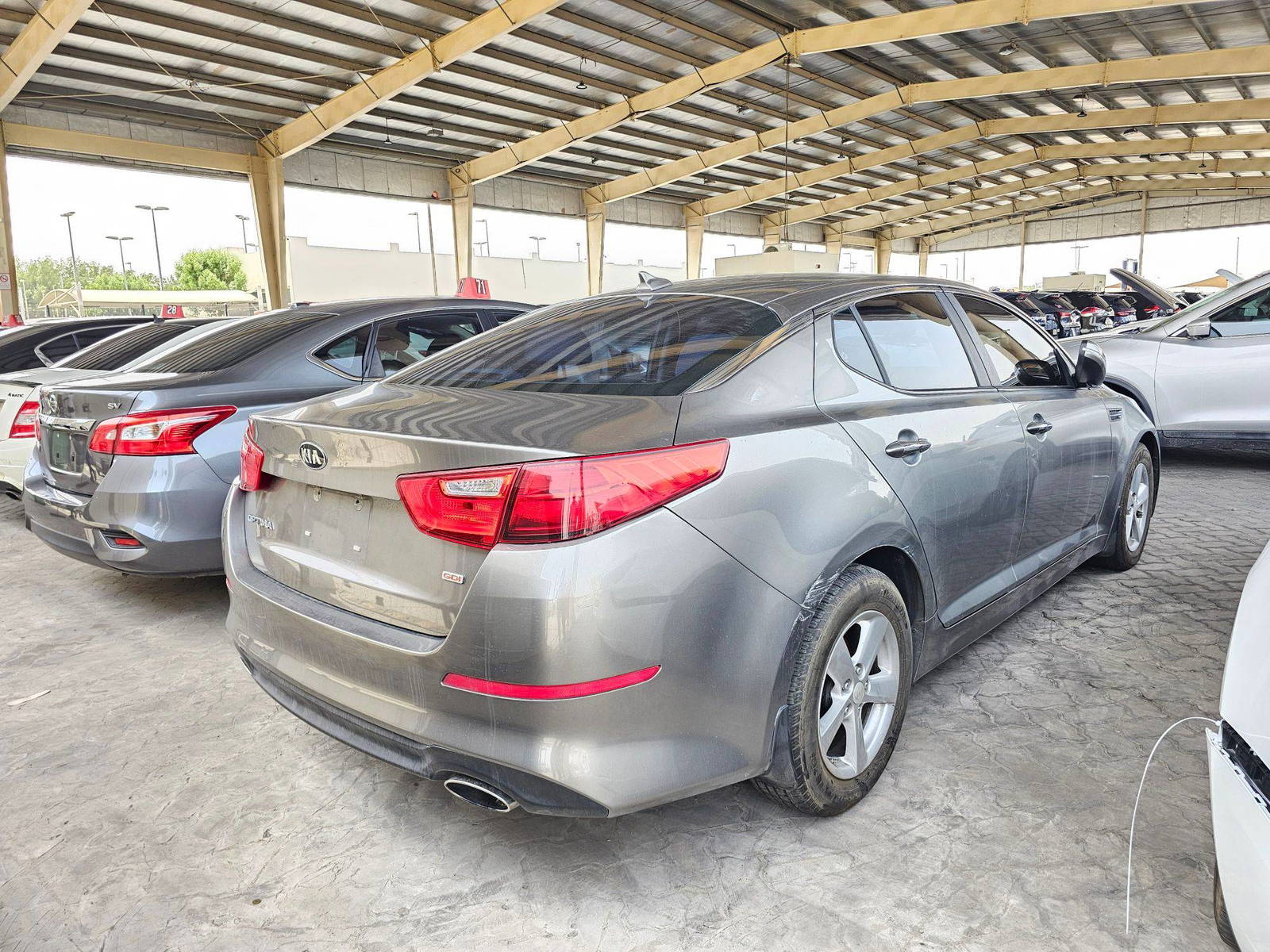 2015 KIA OPTIMA — 144906 Miles — Lot 453545 — Souq - Marhaba Auctions Used Cars - Image 4