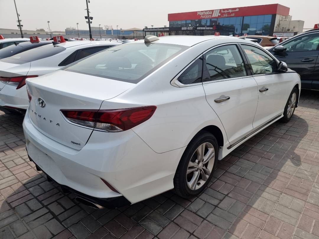 2018 HYUNDAI SONATA — 120703 Miles — Lot 125487 — Main - Marhaba Auctions Used Cars - Image 4