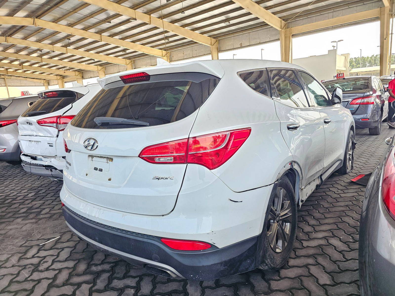 2016 HYUNDAI SANTA FE SPORT — 148921 Miles — Lot B9GG375550 — Main - Marhaba Auctions Used Cars - Image 3