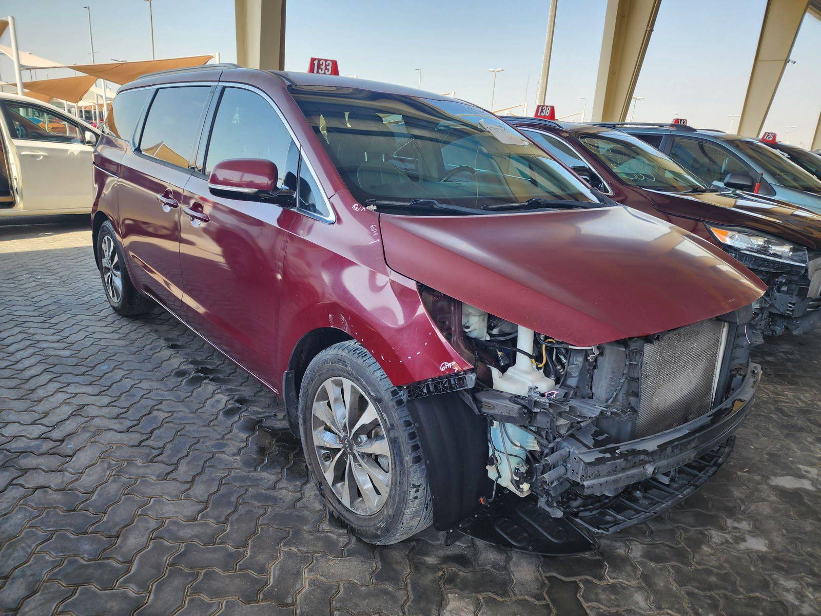 2015 KIA SEDONA — 248007 Miles — Lot 37797395 - Marhaba Auctions Used Cars - Image 6