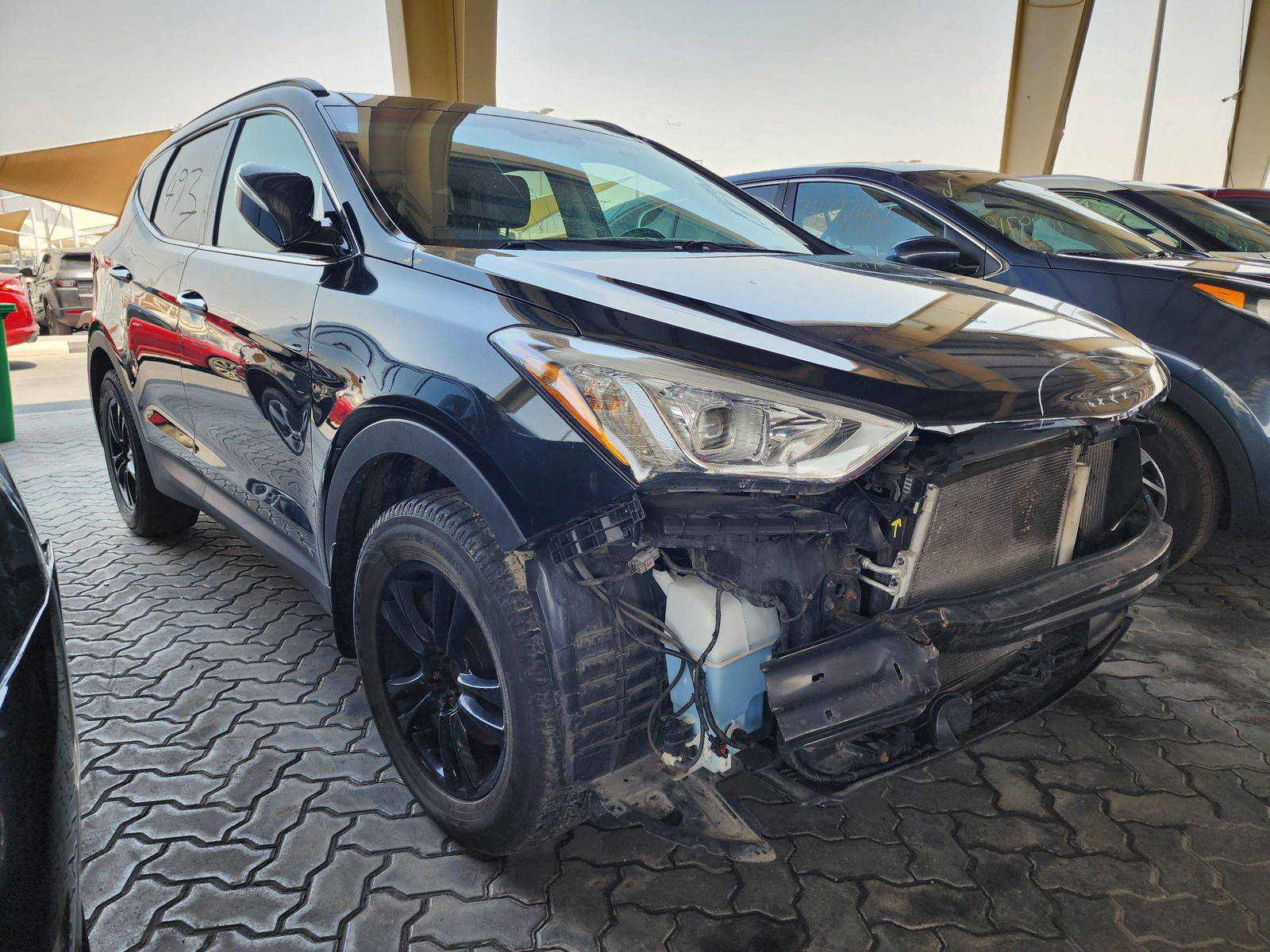 2016 HYUNDAI SANTA FE — 140611 KM — Lot 64584 — Souq - Marhaba Auctions Used Cars - Image 7