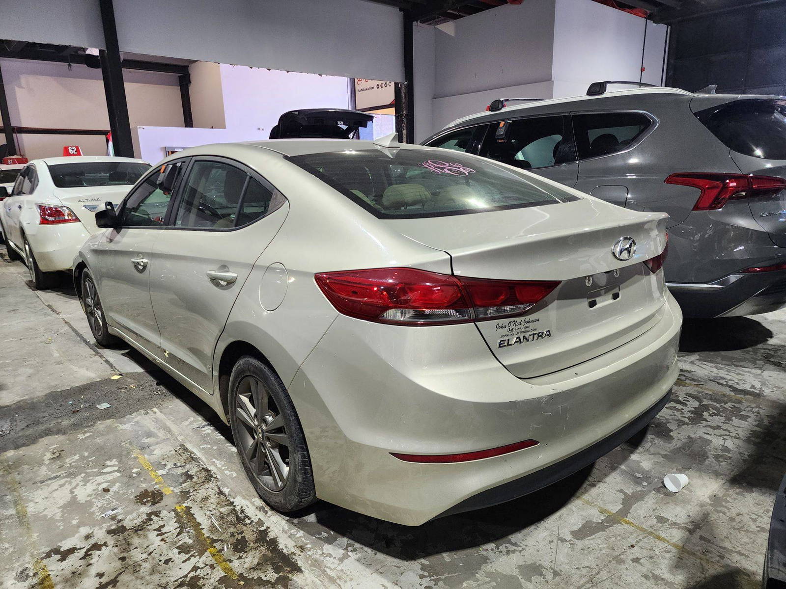 2018 HYUNDAI ELANTRA — 131625 Miles — Lot 815395 — Al Quoz - Marhaba Auctions Used Cars - Image 3