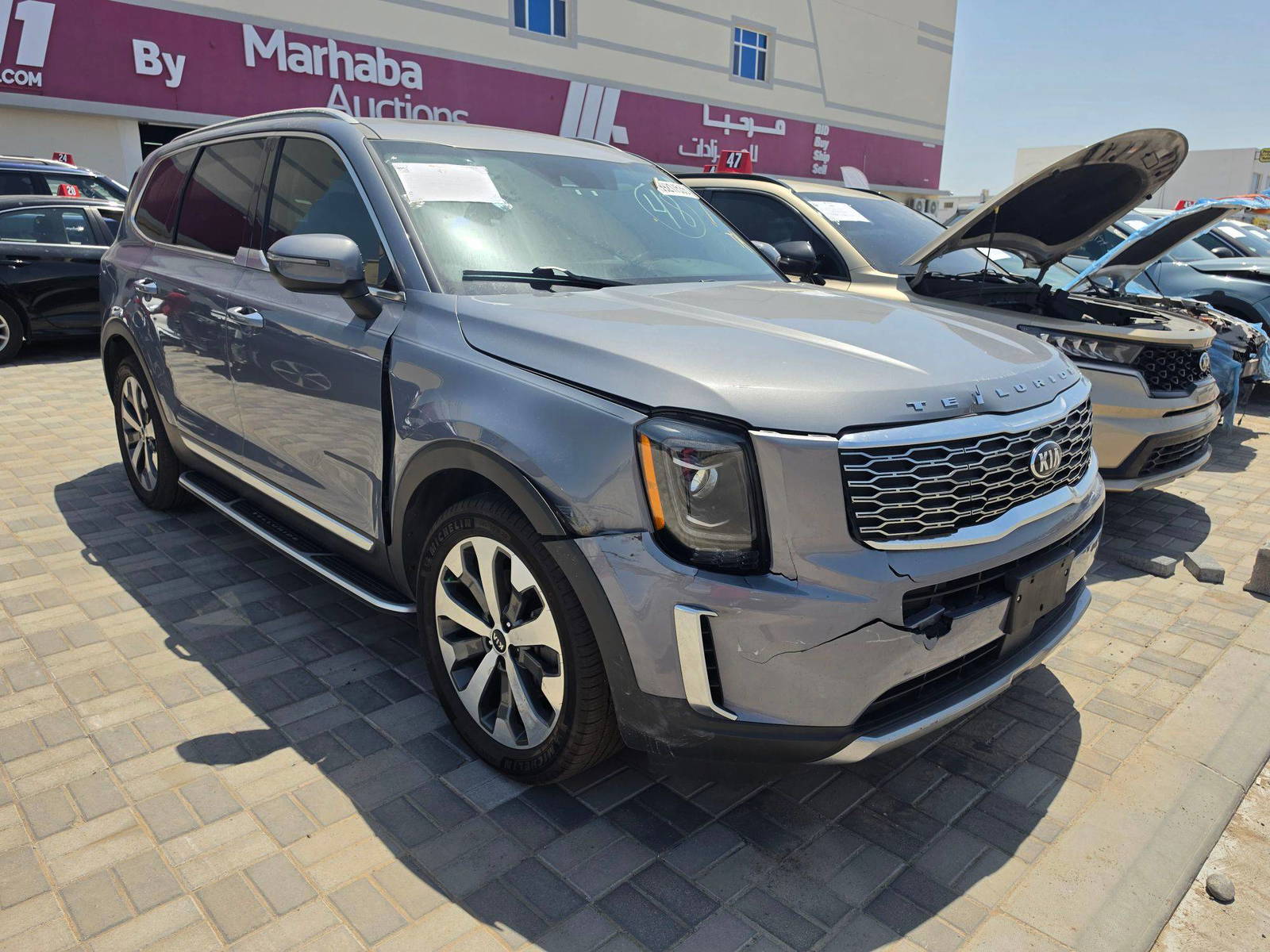 2020 KIA TELLURIDE — 139473 Miles — Lot 99217535 — Oman Yard - Marhaba Auctions Used Cars - Image 4