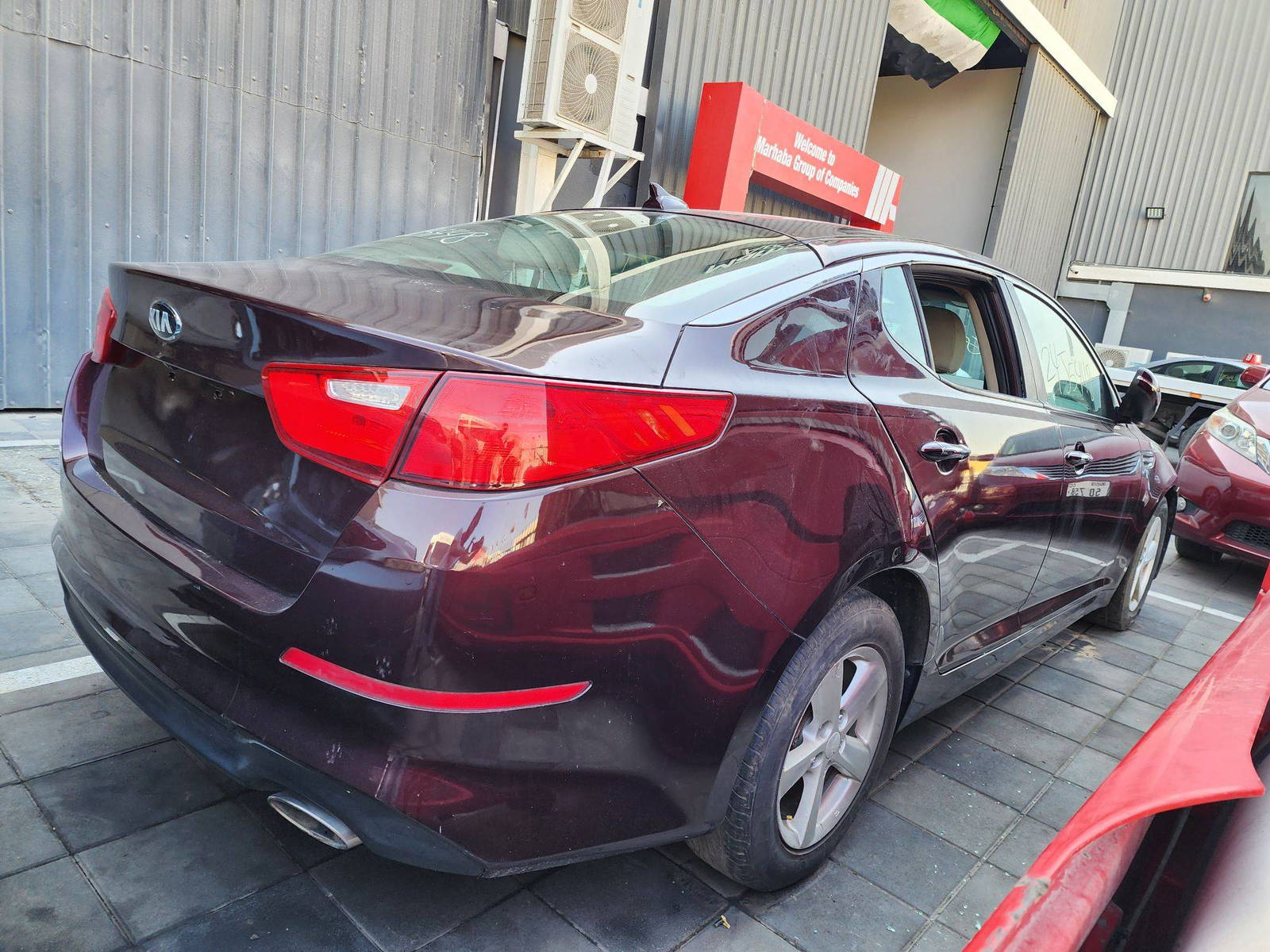 2014 KIA OPTIMA — 92266 Miles — Lot 264492 — Al Quoz - Marhaba Auctions Used Cars - Image 6