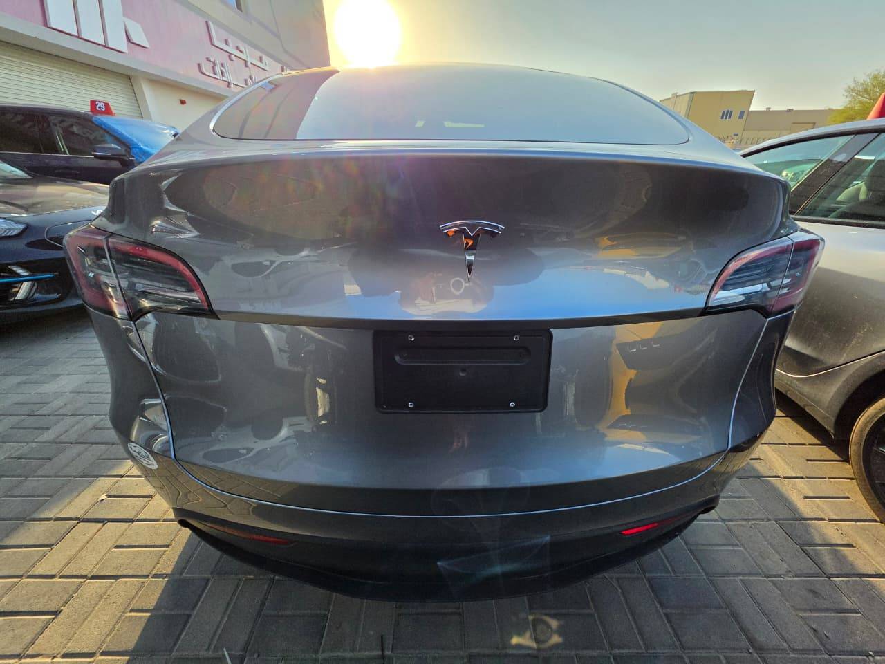 2025 TESLA MODEL Y — 8125 KM — Lot F223719 - Marhaba Auctions Used Cars - Image 14