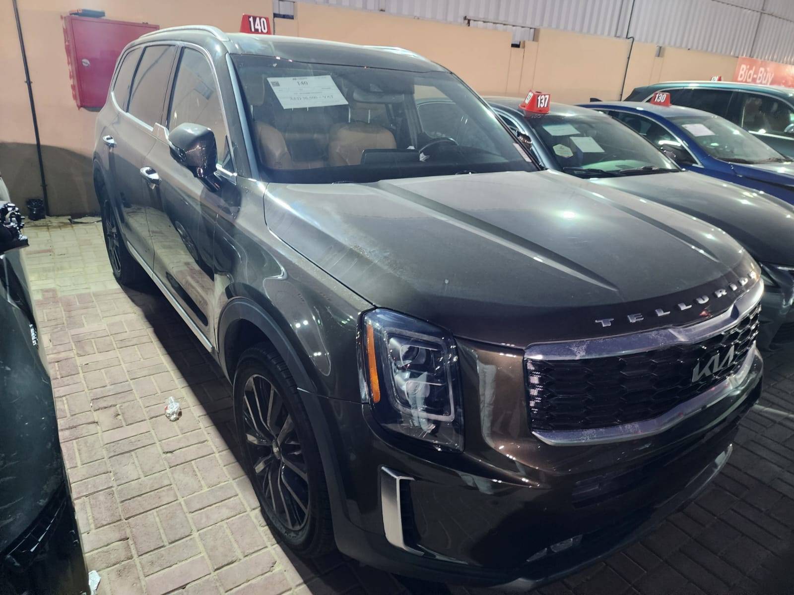 2022 KIA TELLURIDE — 93663 Miles — Lot 97441375 — Al Sajaa - Marhaba Auctions Used Cars - Image 3