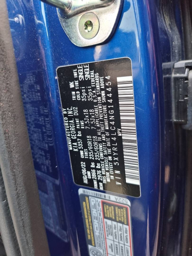 KIA SORENTO 2022 - Marhaba Auction Used Cars - Image 11