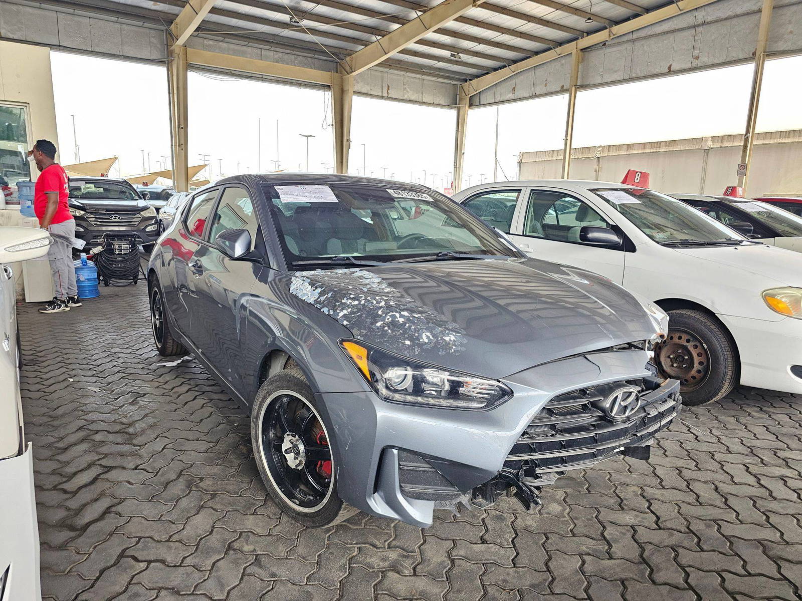 2019 HYUNDAI VELOSTER — 102572 Miles — Lot AF3KU017039 — Souq - Marhaba Auctions Used Cars - Image 4