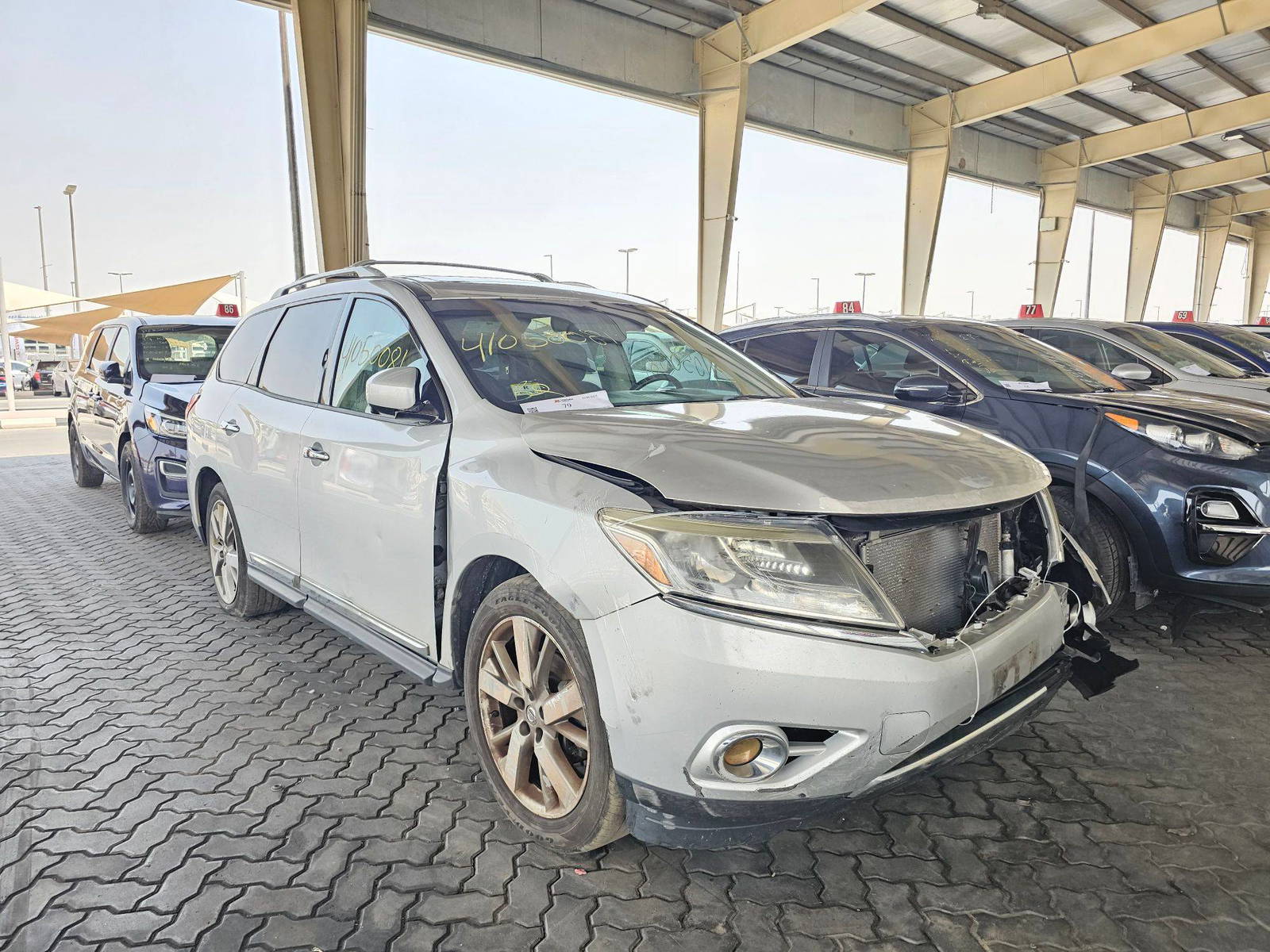 2013 NISSAN PATHFINDER — 186419 Miles — Lot 638017 — Souq - Marhaba Auctions Used Cars - Image 4