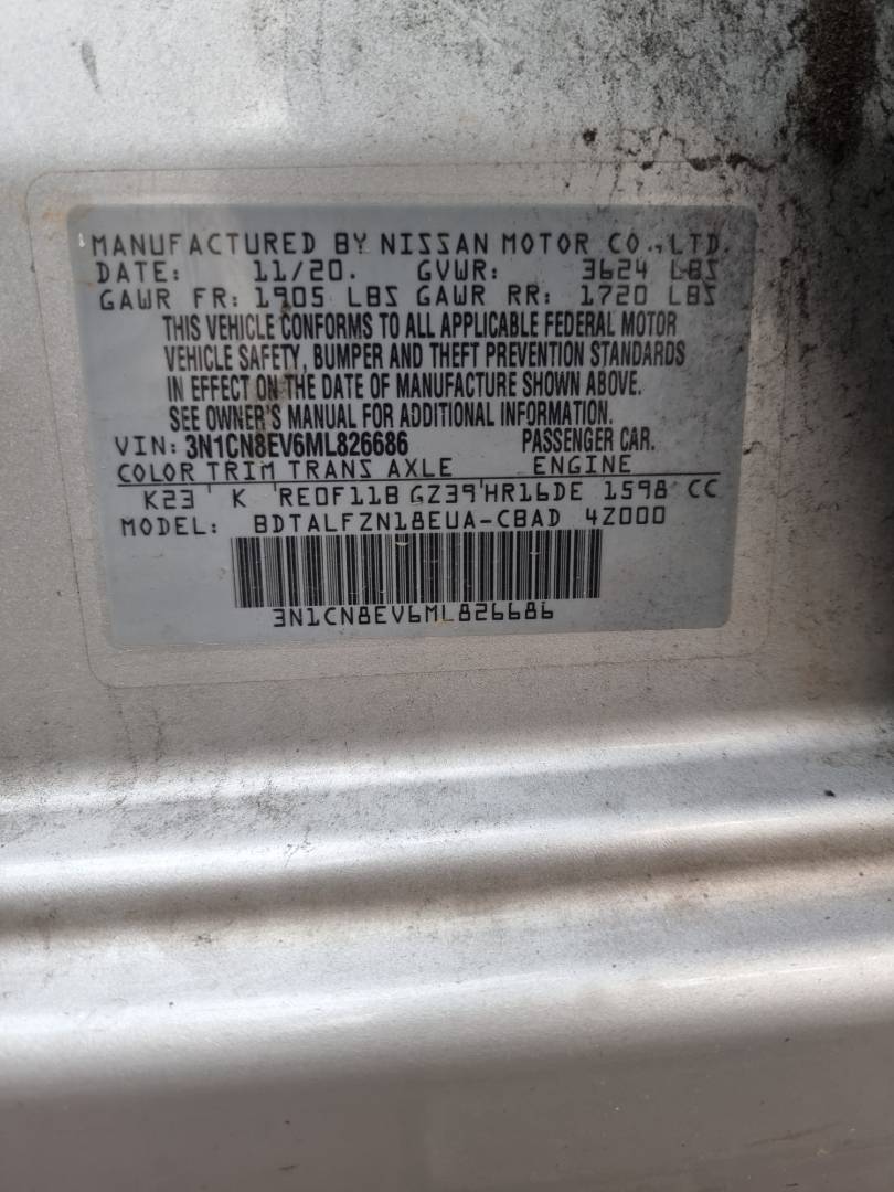 NISSAN VERSA 2021 - Marhaba Auction Used Cars - Image 8