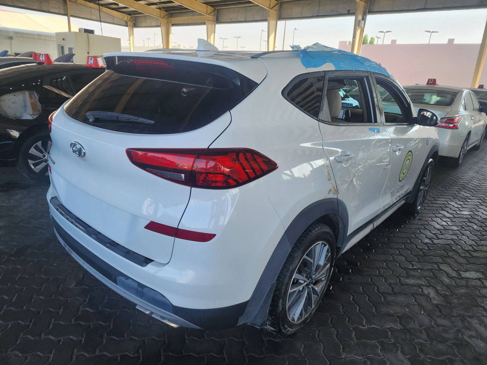 2019 HYUNDAI TUCSON — 38339 Miles — Lot 11231210 - Marhaba Auctions Used Cars - Image 3