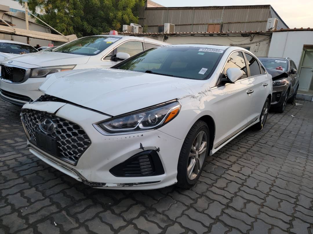 2019 HYUNDAI SONATA — 243040 KM — Lot KH747745 — Main - Marhaba Auctions Used Cars - Image 5