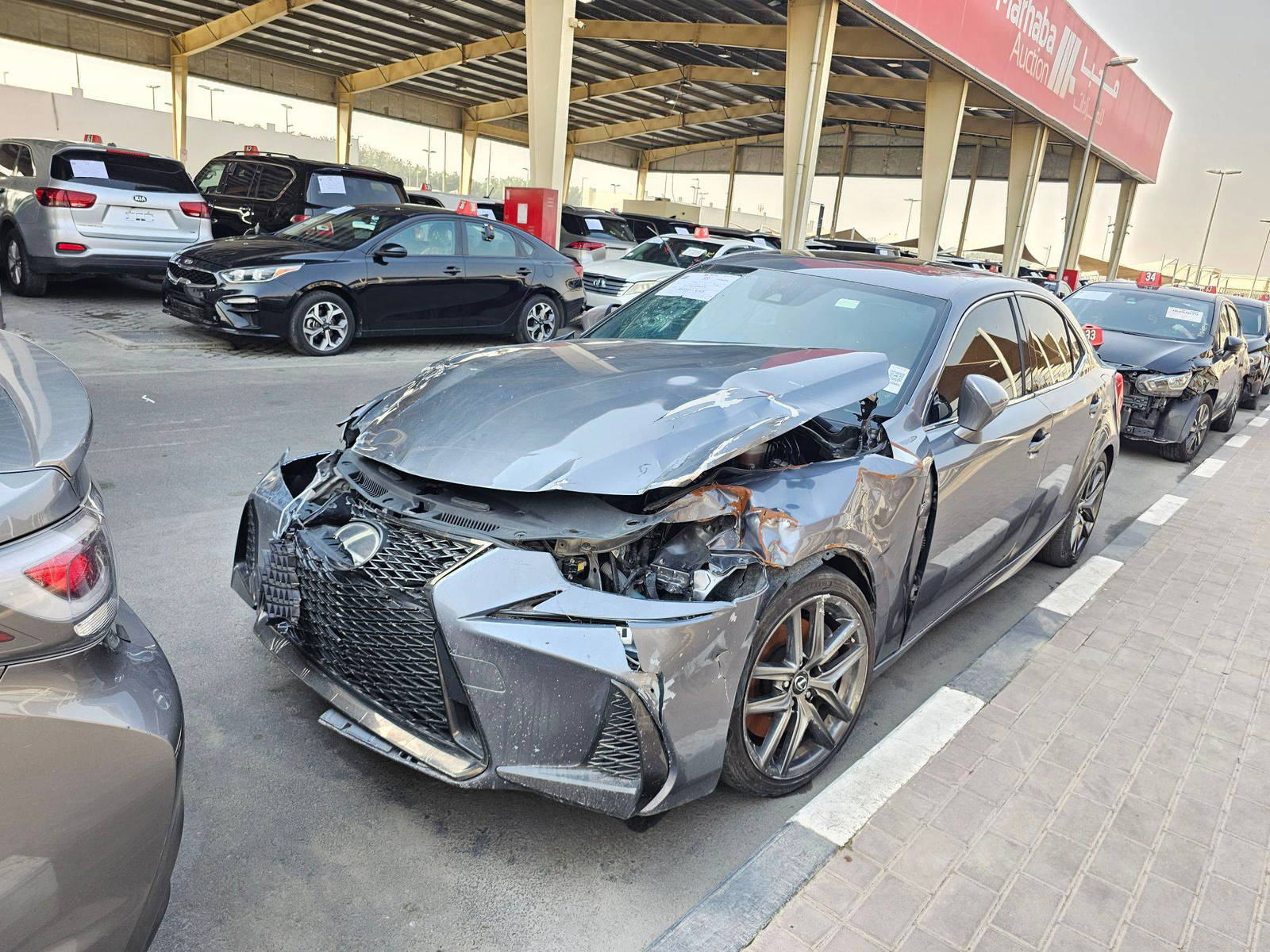 2017 LEXUS IS 200T — 98094 Miles — Lot D20H5050269 — Souq - Marhaba Auctions Used Cars - Image 4