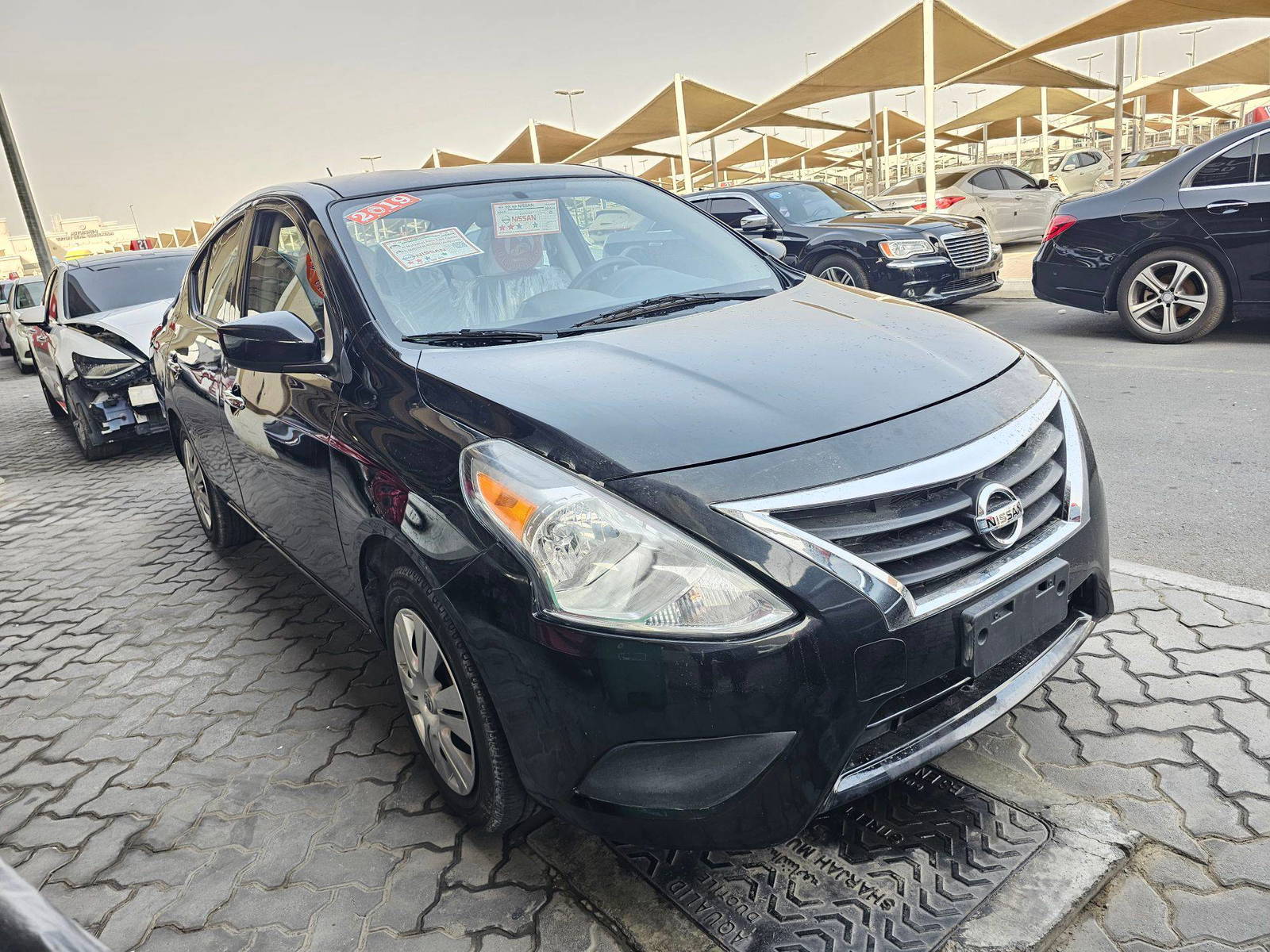 2019 NISSAN VERSA — 64340 Miles — Lot KL863375 — Souq - Marhaba Auctions Used Cars - Image 4