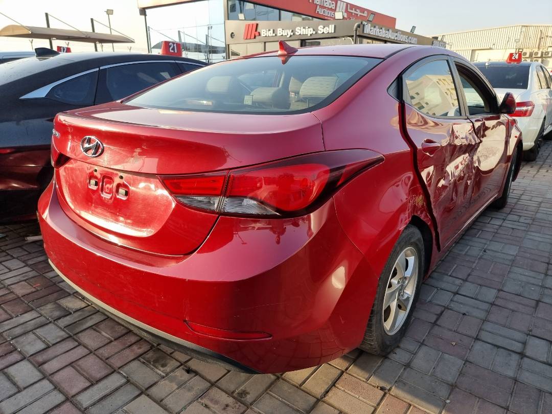 2014 HYUNDAI ELANTRA — 136199 Miles — Lot 125487 — Souq - Marhaba Auctions Used Cars - Image 4