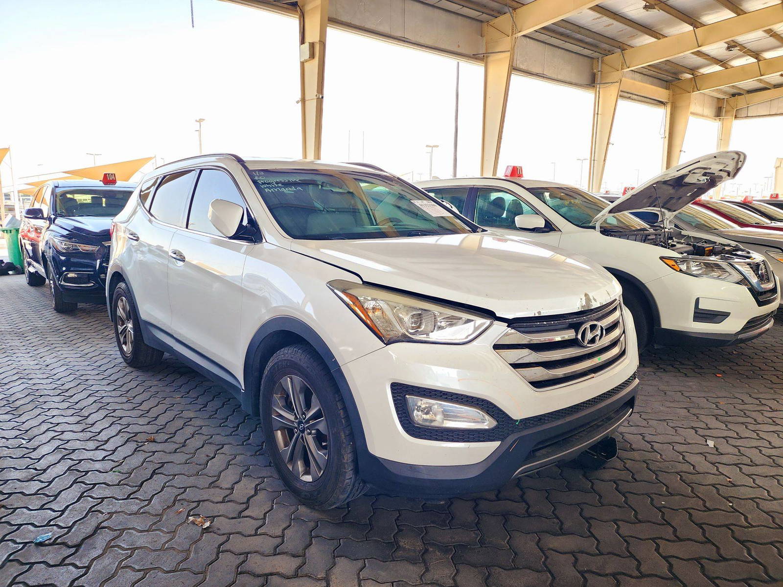 2016 HYUNDAI SANTA FE — 116086 Miles — Lot 6GG355334 — Souq - Marhaba Auctions Used Cars - Image 4