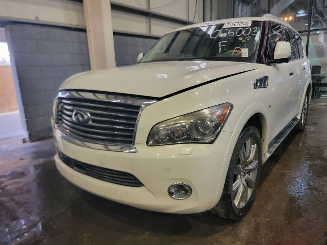 2014 INFINITI QX80 — 171886 Miles — Lot 71667094 — Main - Marhaba Auctions Used Cars - Image 3