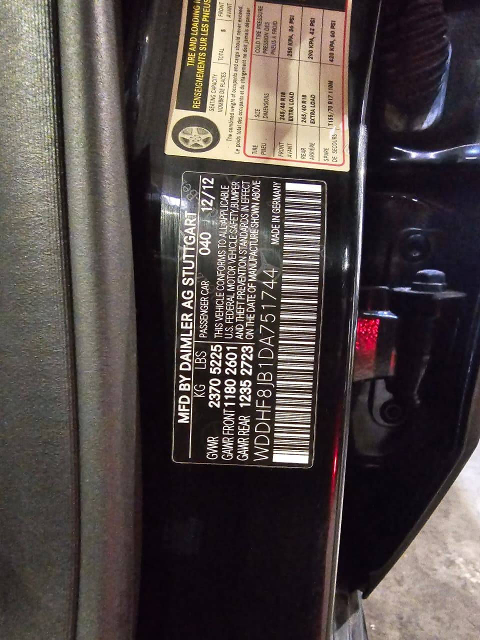 MERCEDES BENZ E 350 2013 - Marhaba Auction Used Cars - Image 11