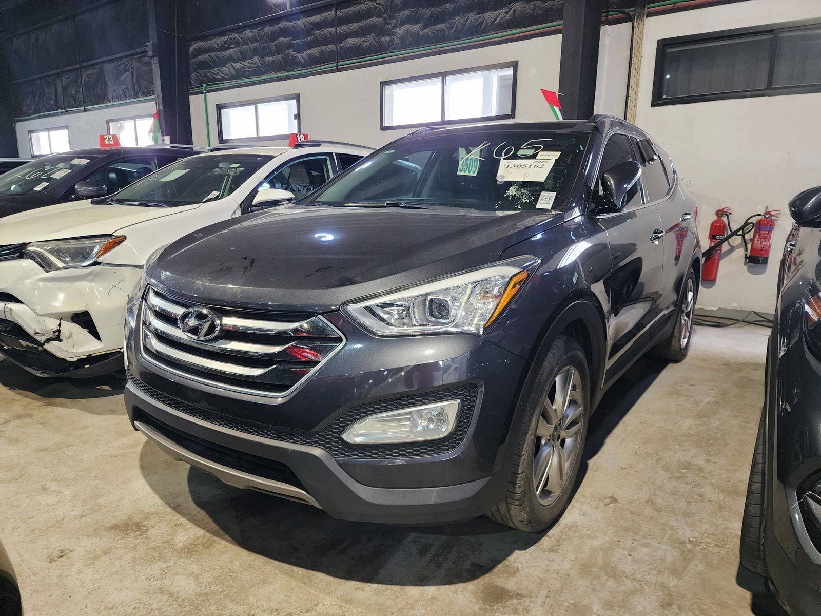 2016 HYUNDAI SANTA FE — 168395 Miles — Lot 41305162 — Al Quoz - Marhaba Auctions Used Cars - Image 3