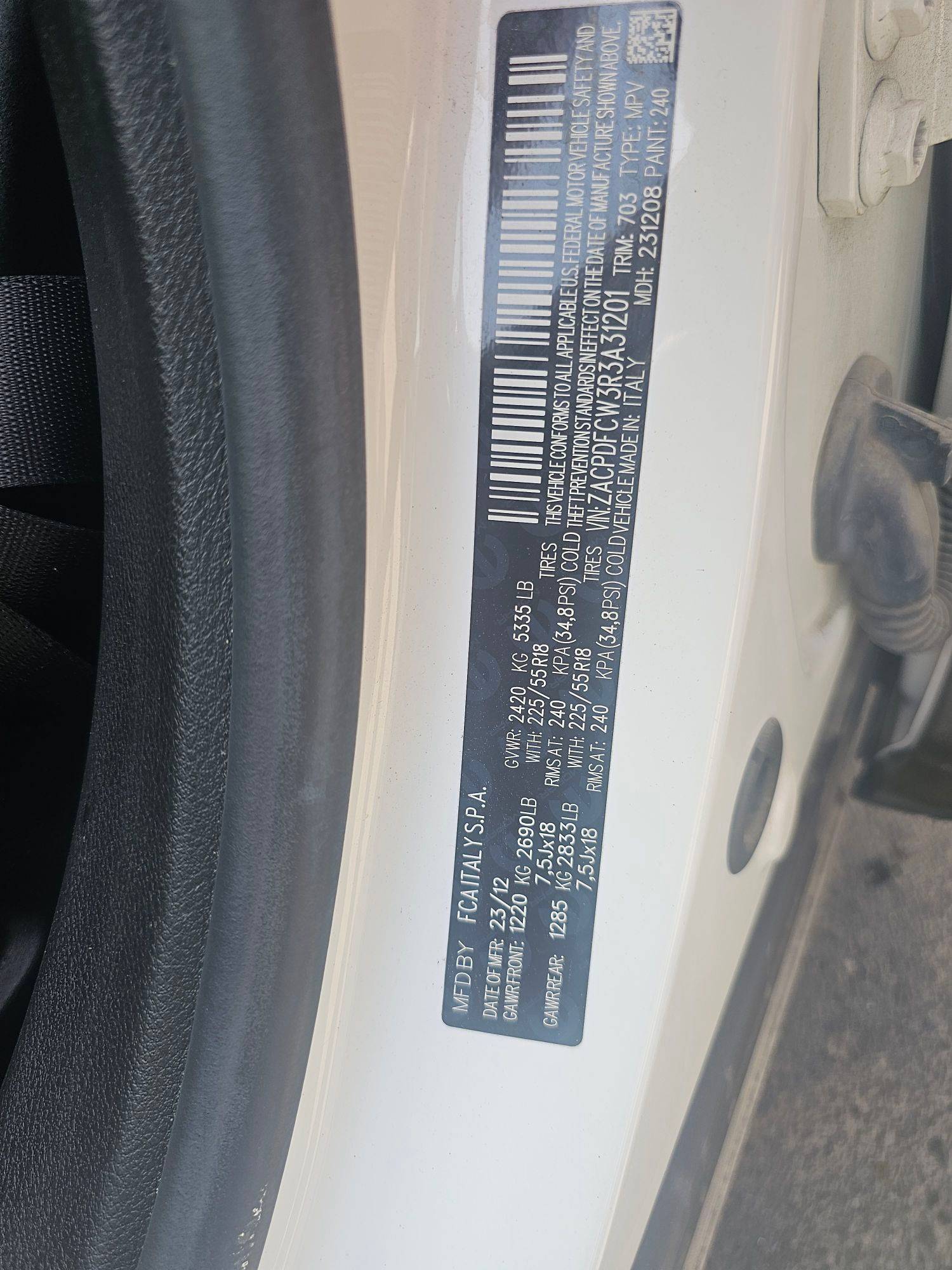2024 DODGE HORNET — 14155 Miles — Lot CW3R3A31201 — Souq - Marhaba Auctions Used Cars - Image 8