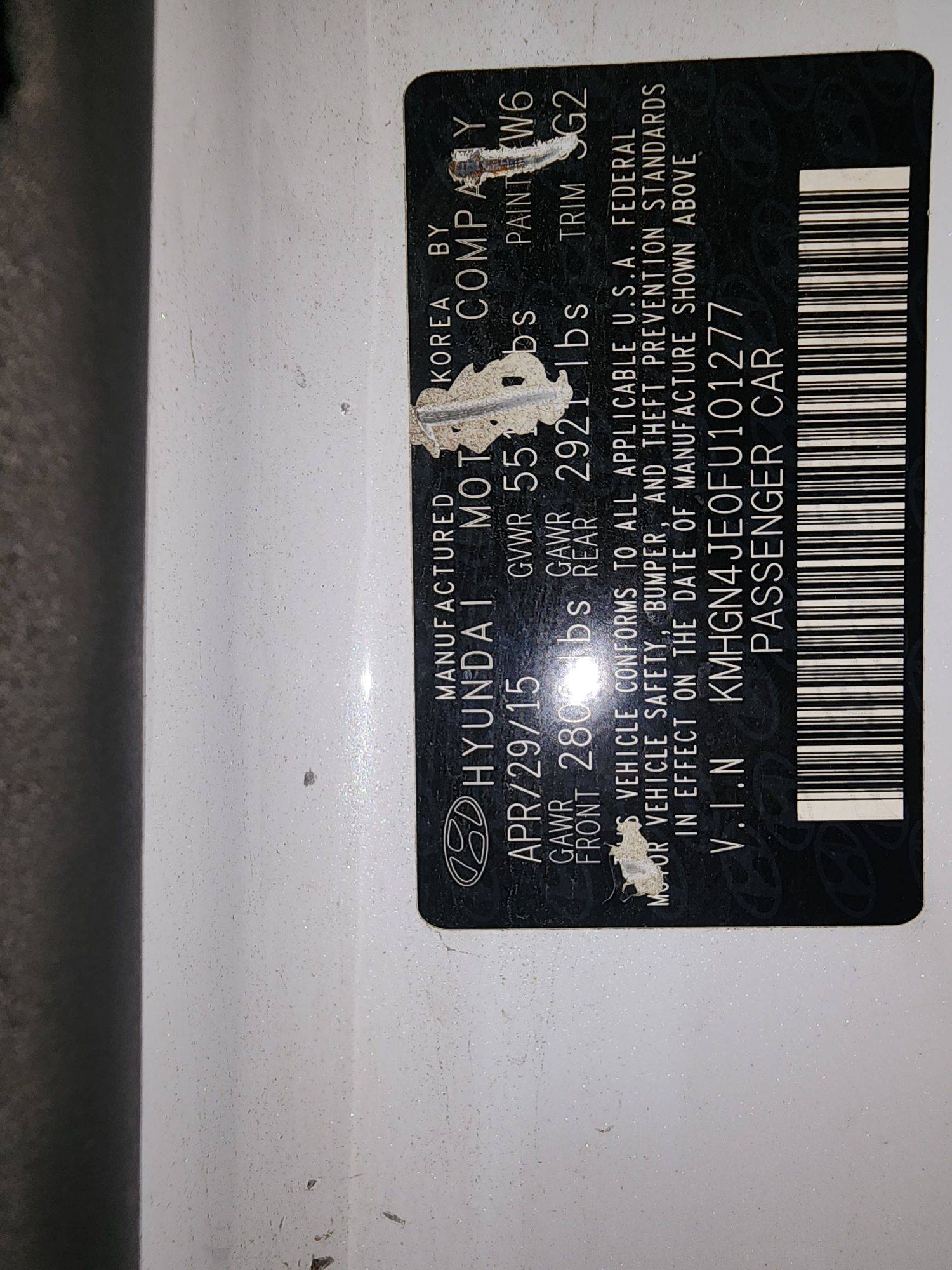 HYUNDAI GENESIS 2015 - Marhaba Auction Used Cars - Image 11