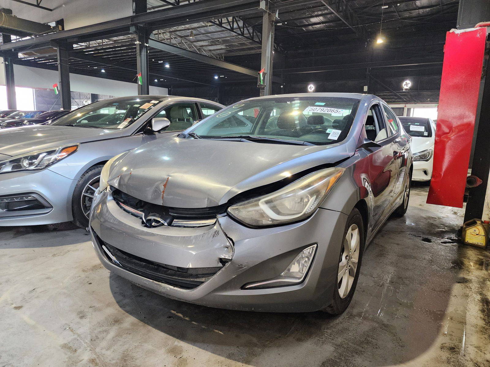 2016 HYUNDAI ELANTRA — 157141 Miles — Lot 50792065 — Al Quoz - Marhaba Auctions Used Cars - Image 4