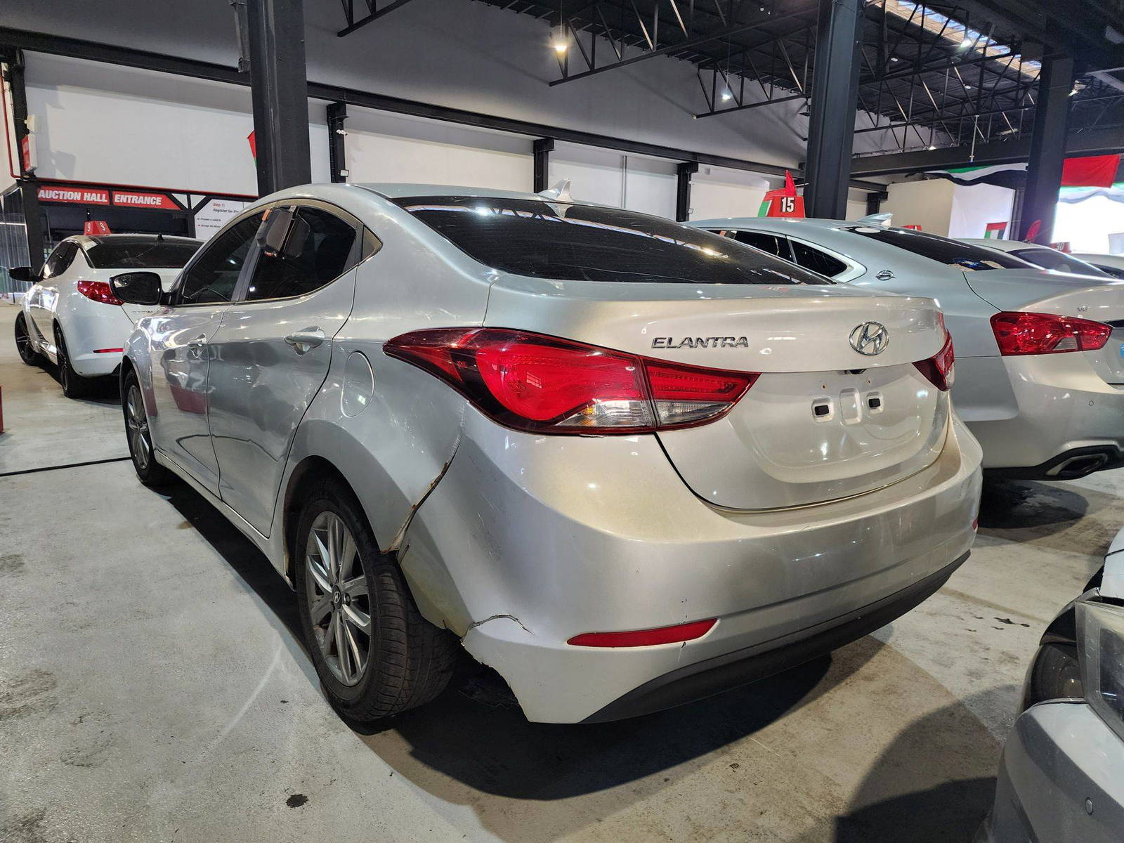 2015 HYUNDAI ELANTRA — 150039 Miles — Lot 125487 — Main - Marhaba Auctions Used Cars - Image 6