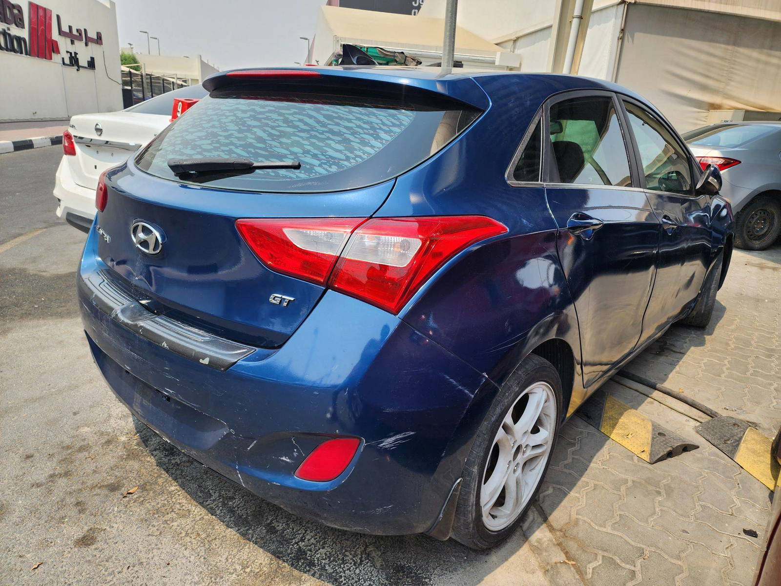 2013 HYUNDAI ELANTRA — 125900 Miles — Lot 33506 — Souq - Marhaba Auctions Used Cars - Image 3