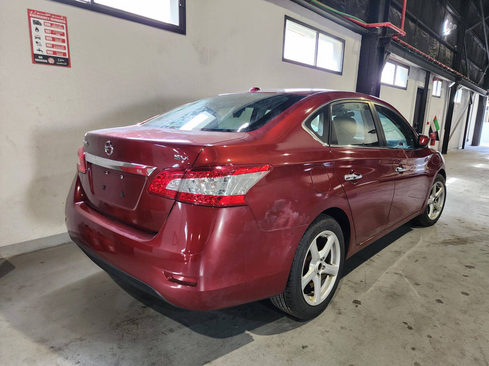 2015 NISSAN SENTRA — 144927 Miles — Lot 237631 — Al Quoz - Marhaba Auctions Used Cars - Image 5