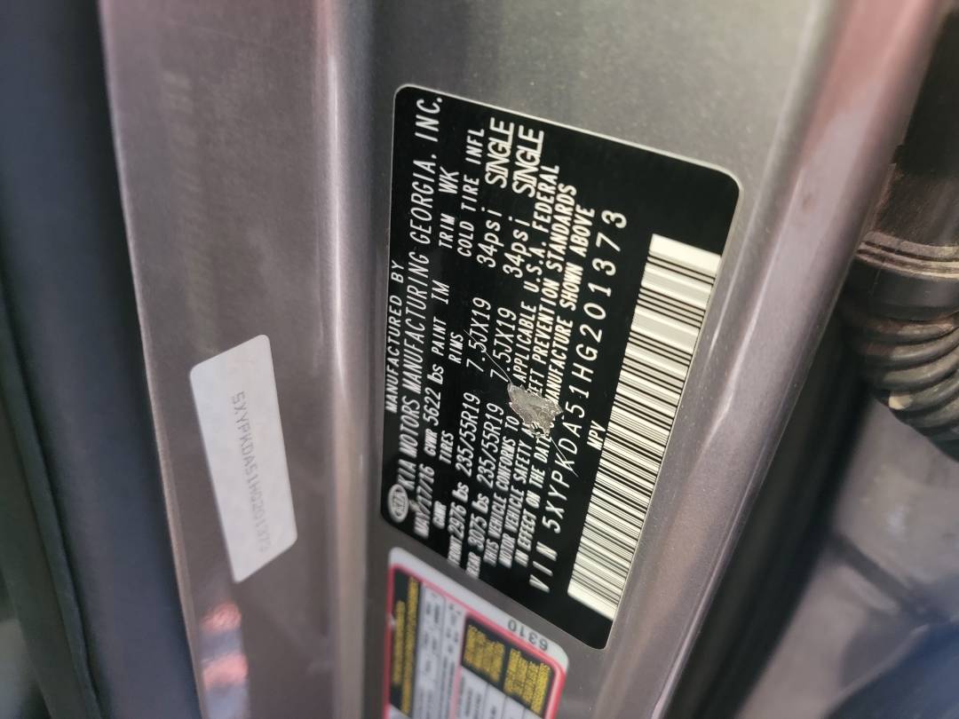 KIA SORENTO 2017 - Marhaba Auction Used Cars - Image 11