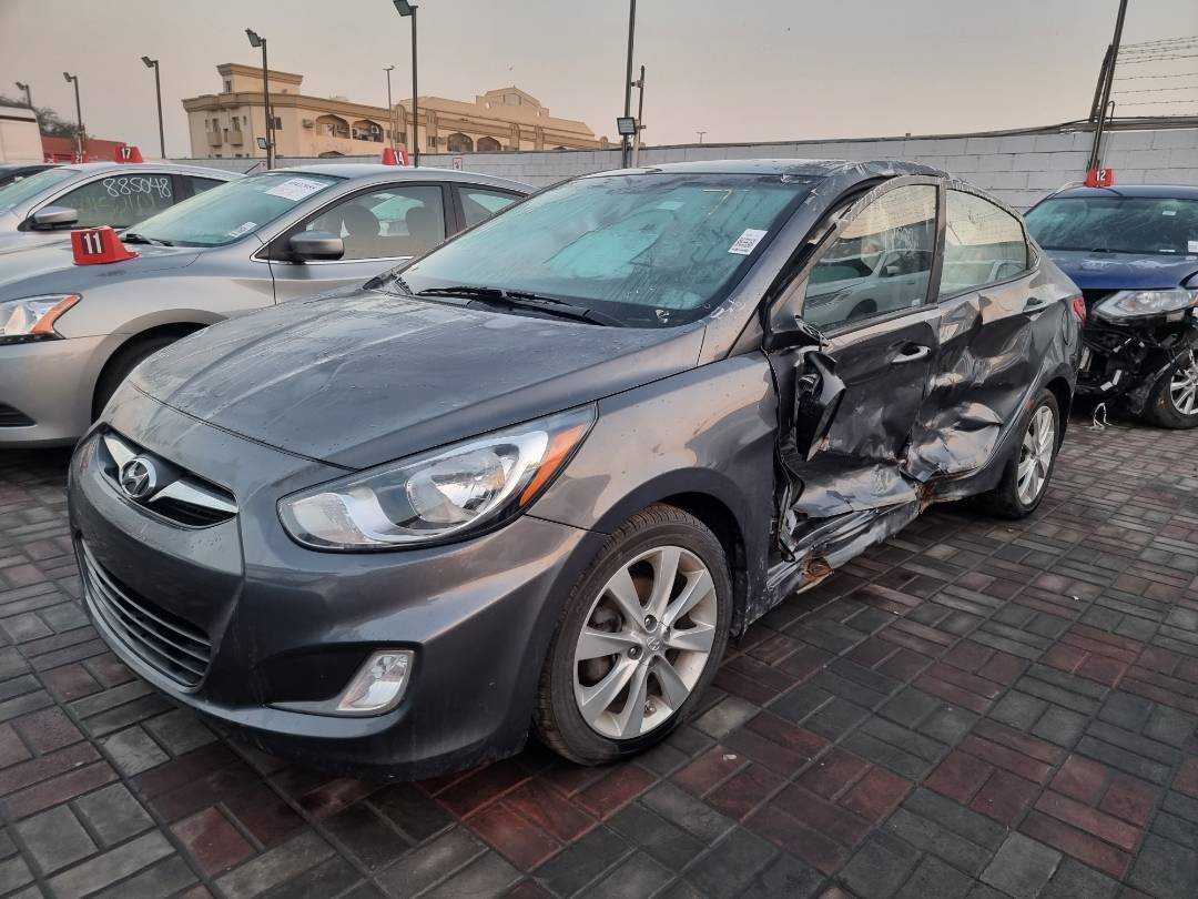 2013 HYUNDAI ACCENT — 99090 Miles — Lot 392222 — Ind. 12 - Marhaba Auctions Used Cars - Image 3