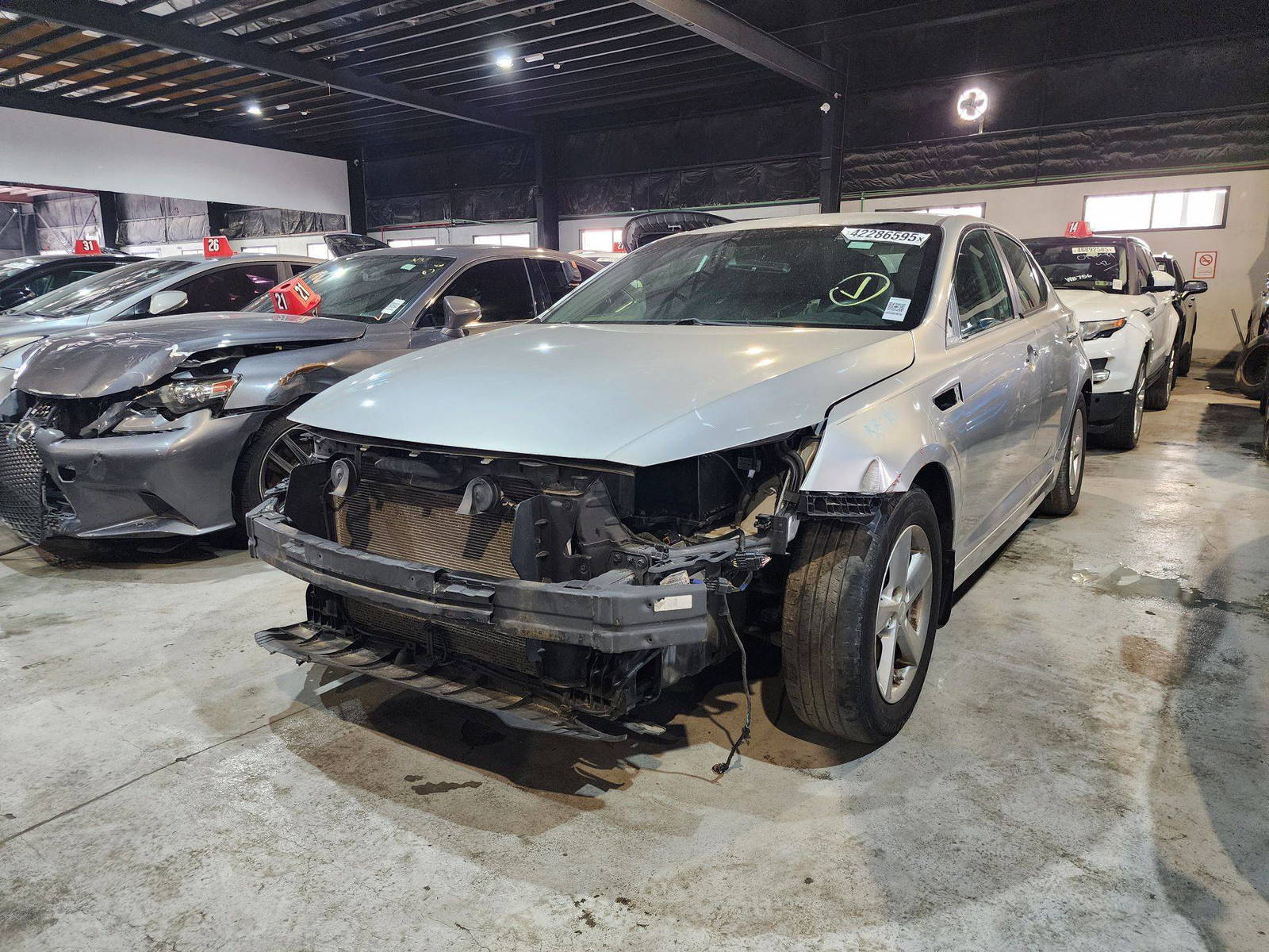 2015 KIA OPTIMA — 187270 Miles — Lot 57610 — Al Quoz - Marhaba Auctions Used Cars - Image 4