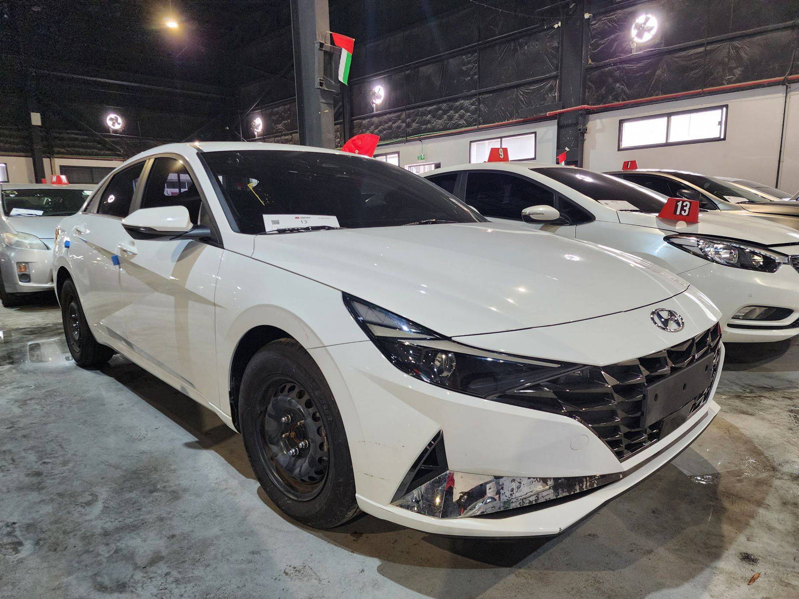 2021 HYUNDAI AVANTE — 113843 KM — Lot 205685 — Al Quoz - Marhaba Auctions Used Cars - Image 3