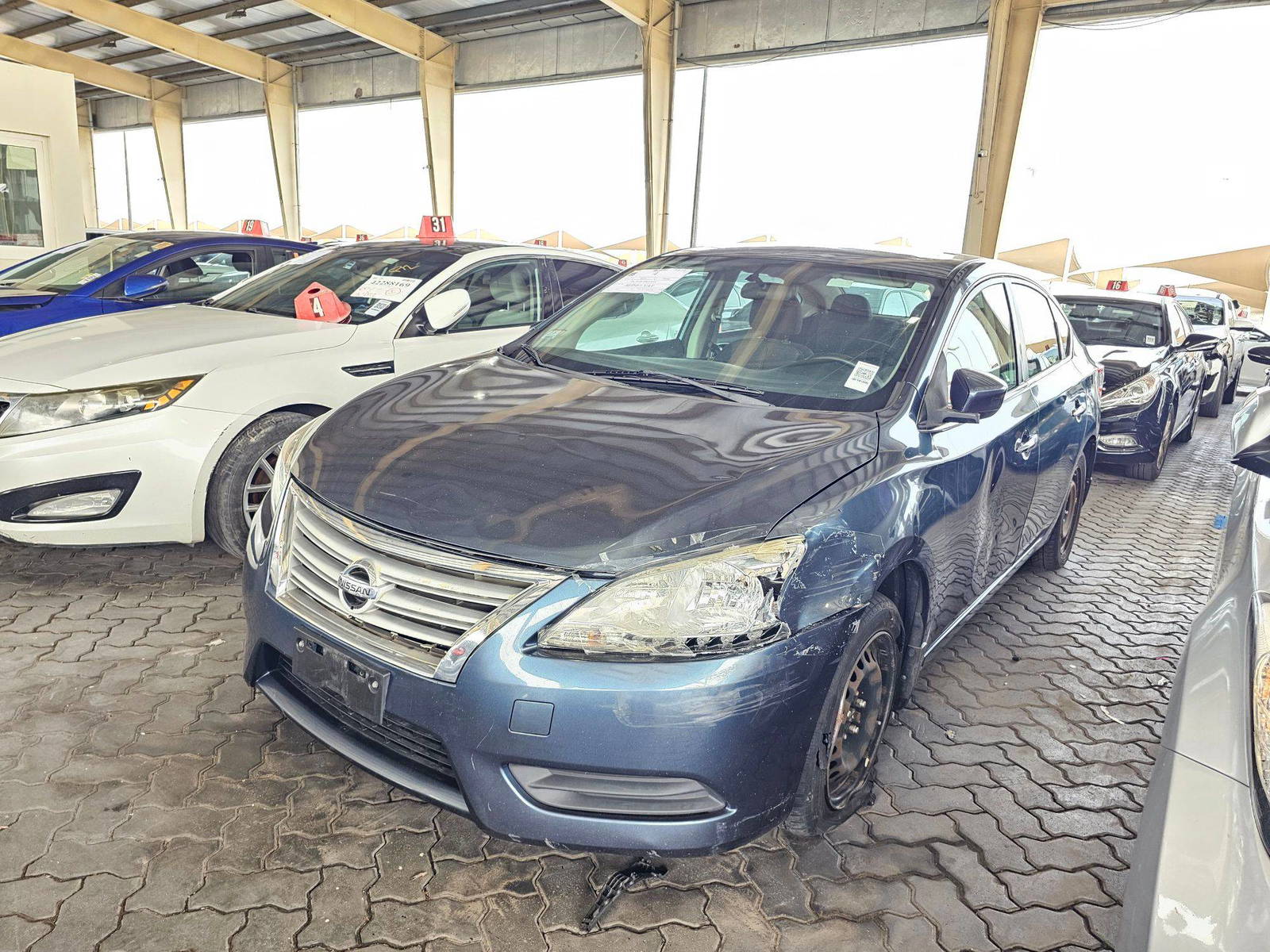 2014 NISSAN SENTRA — 145511 Miles — Lot EY318514 — Souq - Marhaba Auctions Used Cars - Image 4