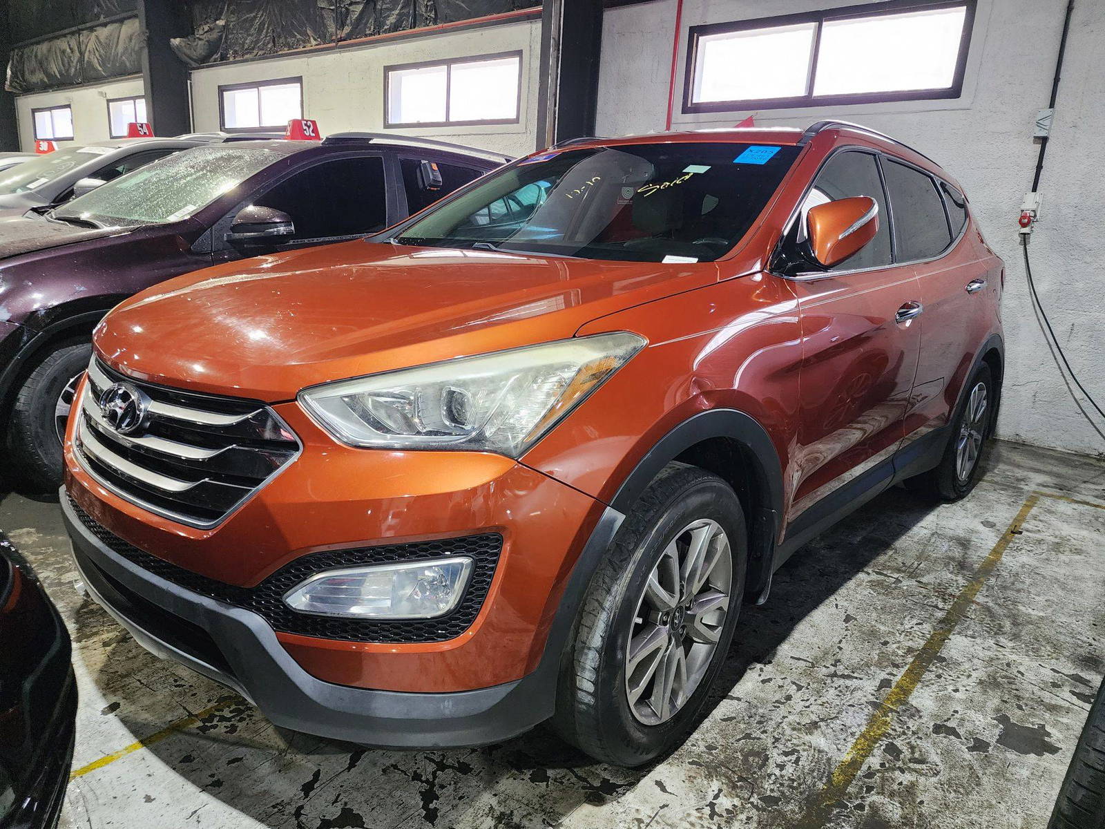 2016 HYUNDAI SANTA FE — 186464 Miles — Lot 28155 — Al Quoz - Marhaba Auctions Used Cars - Image 3